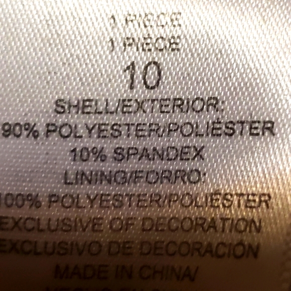 2X HOST PICK 😊 Swimsuit Girl's Red Bow, White Polka-dots & Blue - Picture 5 of 6